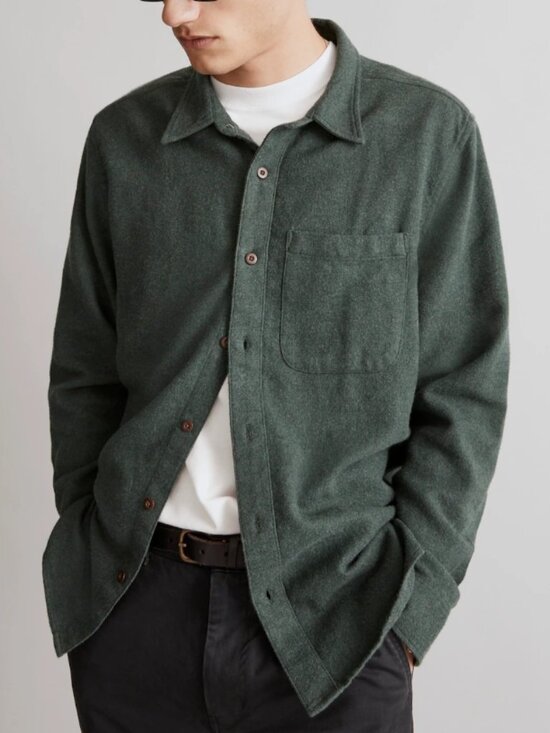 Madewell Other - Madewell Sunday Flannel Perfect Shirt, Button Down, Cotton - Mens XL